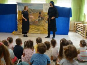 Zabezpieczone: Teatr EDEN w naszym przedszkolu z przedstawieniem pt. „Arka Noego”.