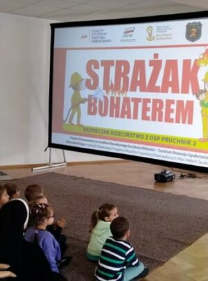 Zabezpieczone: STRAŻAK BOHATEREM – „Bezpieczne dzieciństwo z OSP Pruchnik 2” – udział w projekcie edukacyjnym