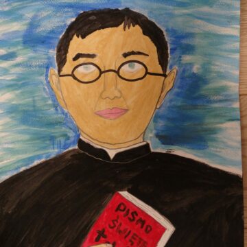 Błogosławiony ks. Bronisław Markiewicz w  oczach dzieci z grupy “Słoneczka”