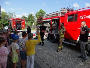 Zabezpieczone: Spotkanie ze strażakami z OSP 2 Pruchnik